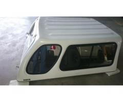 White Airite Canopy - Toyota Hilux Double Cab